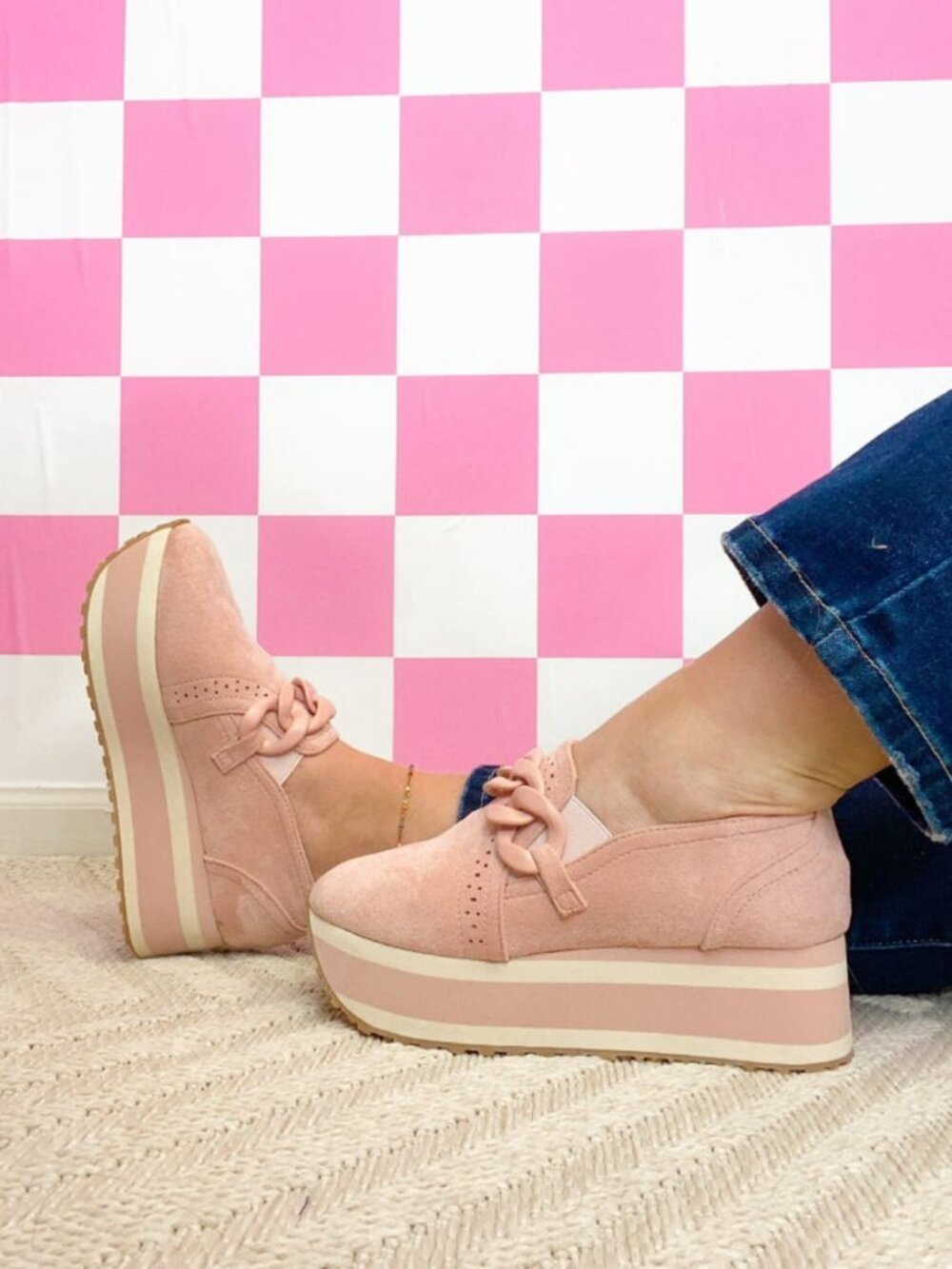 Pierre Dumas - Tiffany Sneaker - Pink - 10 - Picture 2 of 10